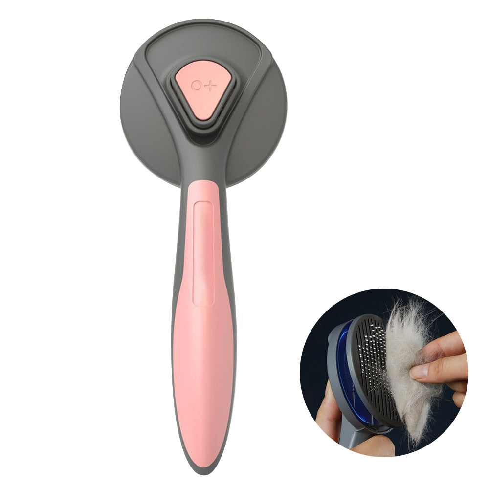 Cat Comb Brush Pet Hair Removes Comb For Cat Dog Pet Grooming Hair Cleaner Cleaning Pet Dog Cat Supplies Self Cleaning Cat Brush Brush Brush Brush Brush Brush Brush Brush Brush Brush Brush Brush Brush
